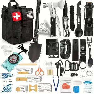 258-Piece Emergency Kit Portable