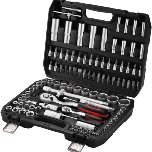 108 Pcs Socket Ratchet Driver Wrench Set