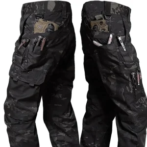 Tactical Outdoor Cargo Multi-pocket Waterproof Pant