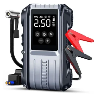 2-in-1 Jump Starter With Air Pump,