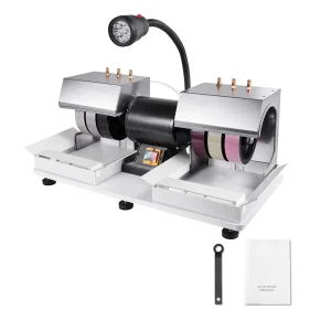 Efficient Lapidary Rock Grinder Polisher With Water Pump