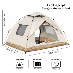 Automatic Pop-Up Outdoor Camping Tent